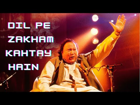 Dil pe zakham khate hain Remix | Nusrat Fateh Ali Khan | My Audio Library