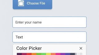 Learn HTML Input Types: From Text to Color Pickers #coding #frontendcourse #webdesign #viral