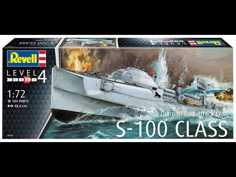 Revell 1:72 German Fast Attack Craft S-100 CLASS photo build