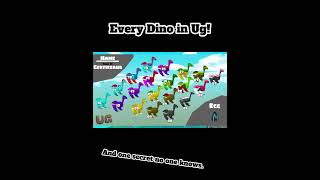 Every Dino in Ug! #ug #vr #ugvr