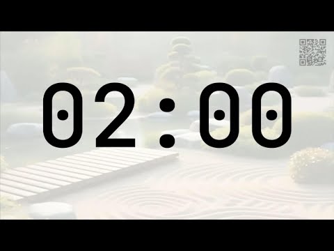 2-Minute Zen Timer ⏳ Lo-Fi Beats to Boost Focus & Relax