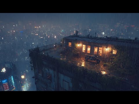 Gentle Rainy Night Lo-fi Chill Beats for Focus|雨の夜に集中する勉強用BGM No.41