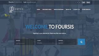 Foursis Technical Solutions | Visual Guide to search job