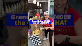 Family race for the Golden Hat Prize #shorts #partyhats