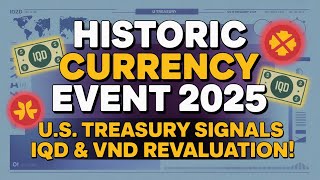 Historic Currency Event 2025 – U.S. Treasury Signals Iraqi Dinar & VND Revaluation! 📊 💹 RV News 2025