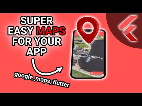 Easily Integrate Google Maps Into Your Flutter App (google_maps_flutter) #Flutter #AppDevelopment