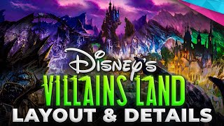 Layout Revealed for VILLAINS LAND at Magic Kingdom - Disney News