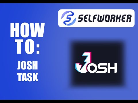 How to complete a task - Josh