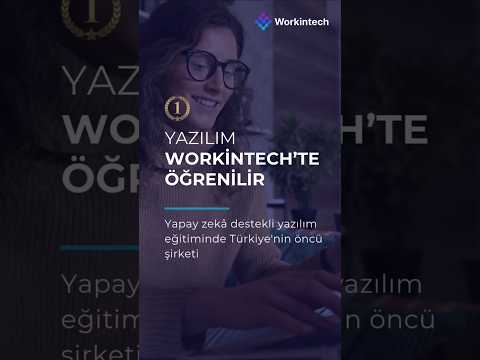 Workintech yapay zekâ destekli yazılım eğitiminde Türkiye'nin öncü şirketi.