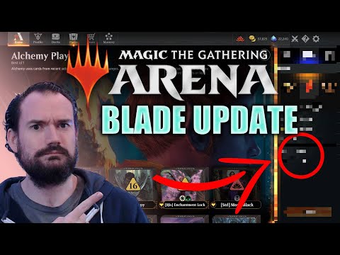 They Finally Fixed The Blade! | Magic The Gathering Arena UI Update Review
