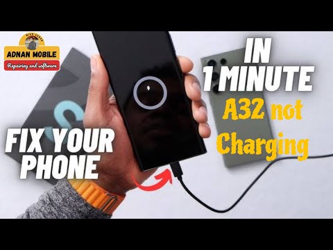 Samsung A32 not Charging problem fixed 100% done |slow Charging,no Charging,black display