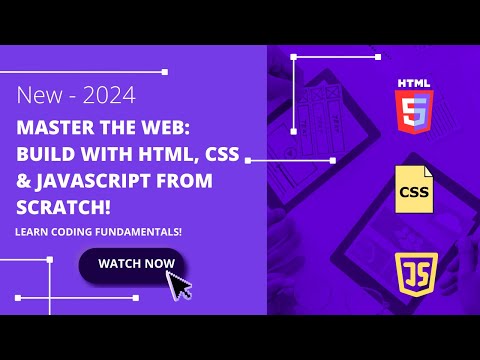 Build Your First Website: A Comprehensive HTML, CSS, & JavaScript Guide