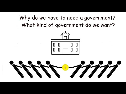Why do we have to need a government? What kind of government do we want?