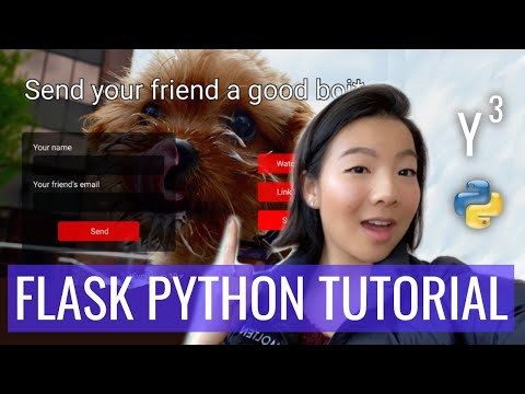 How to code a WEB APP using Flask (Flask Python Tutorial for Beginners) ft ~*doggo roulette*~