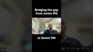 A better way to bridge the gap between Junior and Senior Project Manager Roles. #projectmanagement