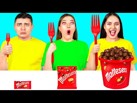 बिग, मध्यम और छोटी प्लेट चुनौती Hahanom Top Challenges