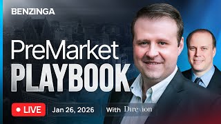 PreMarket Playbook [LIVE] | January 26th – Stock Movers & Live Analysis