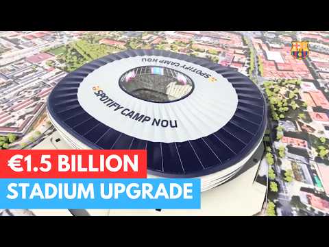 The NEW Camp Nou: Barcelona’s €1.5 Billion Iconic Stadium Upgrade