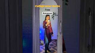 College Wear Kurti with jeans #getreadywithamazon#amazongreatprices#collegewearkurtis#collegeoutfits