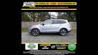 2018 Subaru Forester Limited AWD Used SUV Stk S25F523A VAL #usedcars   #albany  #automobile
