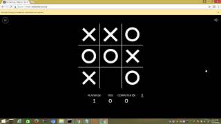 Tic-Tac-Too game played by RPA Bot