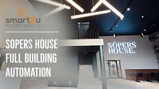 Sopers House Project - Smart Workspace with gym and restaurant (Designed and installed by Smart2u)