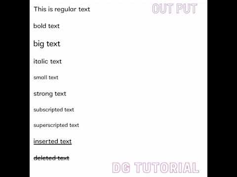 Html Font Example || HTML beginner example #shorts #html #coding Html knowledge