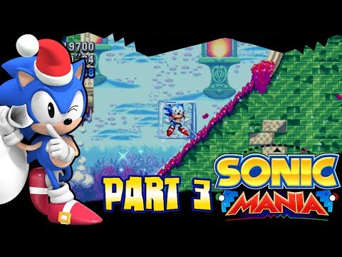 Sonic Mania Walkthrough Part 3 No Commentary l Flying Battery Zone &  Press Garden Zone [60FPS]