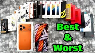 I Reviewed 21 iPhone 17 pro max Screen Protectors  —These Are the Best & Worst!
