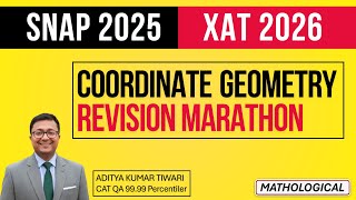 SNAP 2025 | XAT 2026 || Coordinate Geometry Concept Revision Marathon