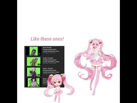 new danganronpa green screens? (not taking requests rn :'0)