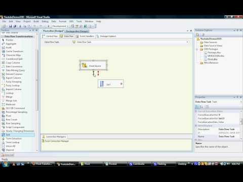 Pivot transformation in SSIS (Part 2 of 4).