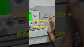 chaudière chappee initia+hte bouton reset si votre chaudière est bloquée même si on l'éteint/rallume