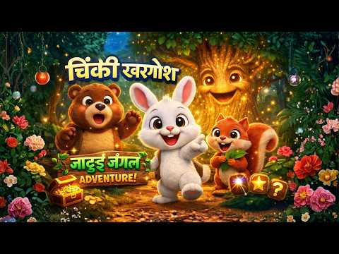 चिंकी खरगोश और जादुई जंगल का रहस्य 🐰 | Kids Moral Story | 3D Animated Cartoon Hindi #3d #3danimation