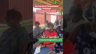 Customized Training For Farmers Happening Now at Semanhyia Farms #semanhyiafarms #livestockfarm