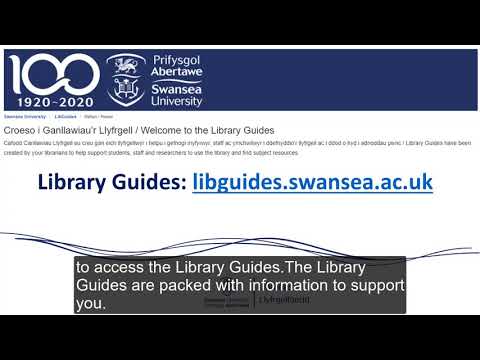 Library Welcome Video