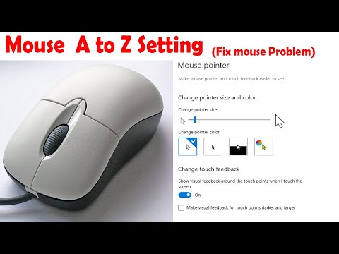How To Fix Mouse Problem / Mouse Setting A to Z / Fix Mouse Setting