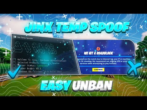 I found the best Unban Temp spoofer Ft. (JinxUD) 😼