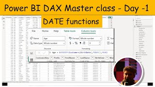 DAX Masterclass Day 1 | Master Date Functions in DAX: WEEKDAY, DAY, MONTH, YEAR, EOMONTH, DATEDIFF