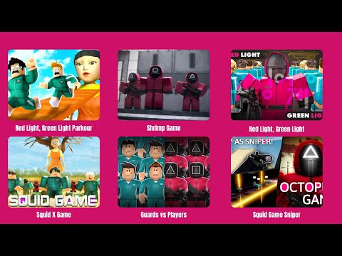 [ROBLOX] Red Light, Green Light, Octopus Game, Shrimp Game, SQUID GAME, AND MANY MORE