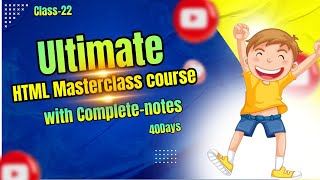 ultimate HTML Mastery Starts HERE in 2025 (hindi) | HTML Lists OverView | class22