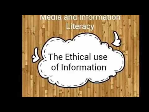 Ethical Use of Information