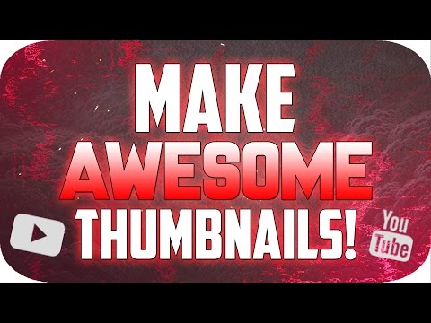 How To Make a Thumbnail for YouTube with Photoshop CS6/CC! (2022/2023)