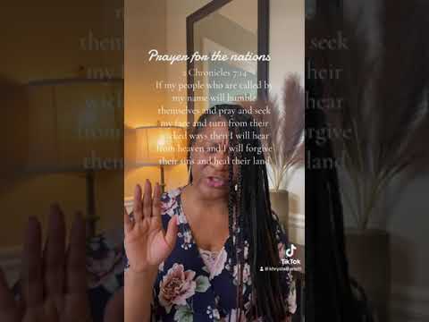 A pray for the healing of the nations 🕊️
