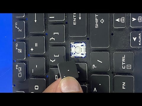 How to fix laptop keyboard keys