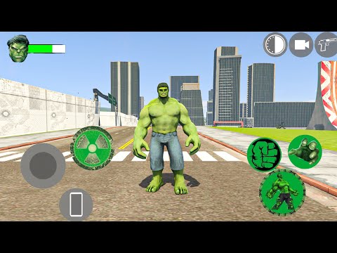 😱 PLAYING AS "HULK" in INDIAN BIKE DRIVING 3D