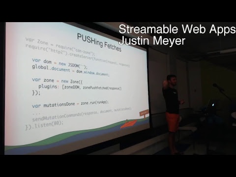Chicago Javascript Meetup September: Streams + Show & Tell and Lightning talk