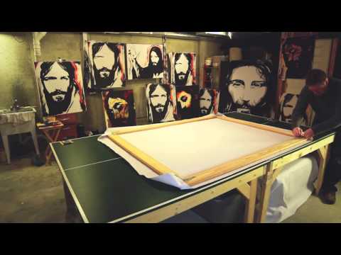 4'6" x 5'6" art canvas stretching tutorial