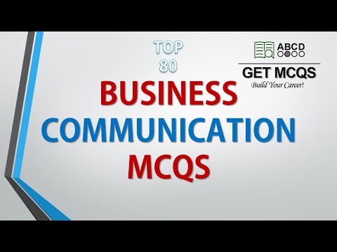 Top 80 - Business Communication MCQs