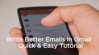 Write Better Emails in Gmail Quick & Easy Tutorial #gmailtricks #emailwriting #tutorial #shortcut